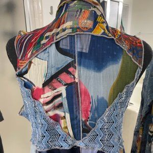 Fleur Le Lis Multicolor Kimono - Size Large